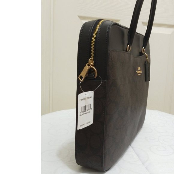 Coach Bags Coach Leather Laptop Briefcase F3923 Bag Poshmark